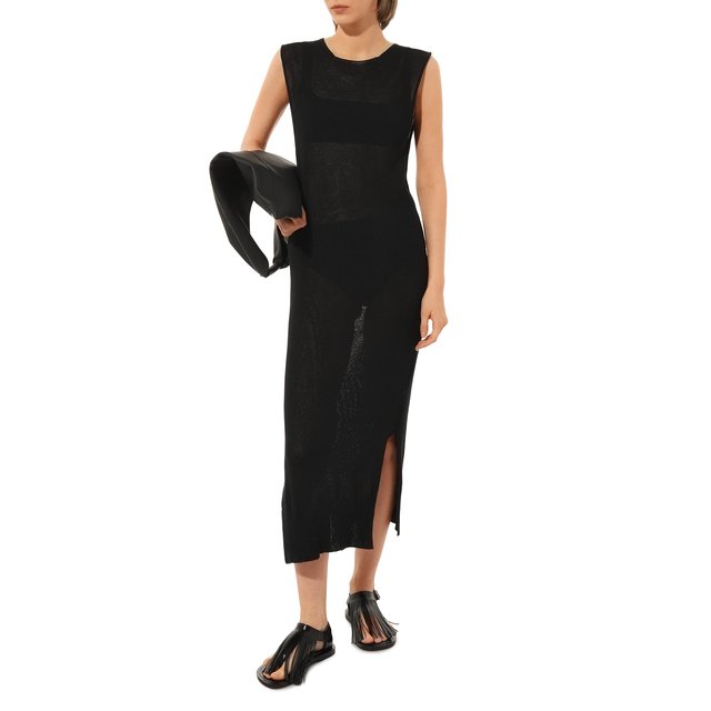 фото Хлопковое платье jil sander