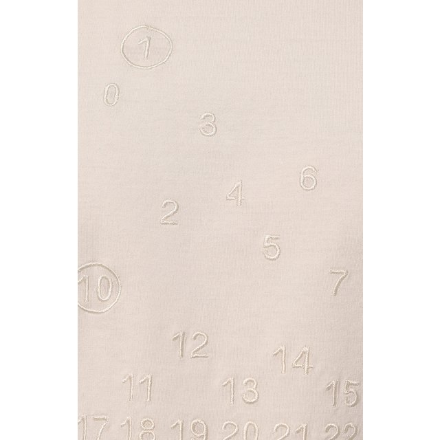 фото Хлопковая футболка maison margiela