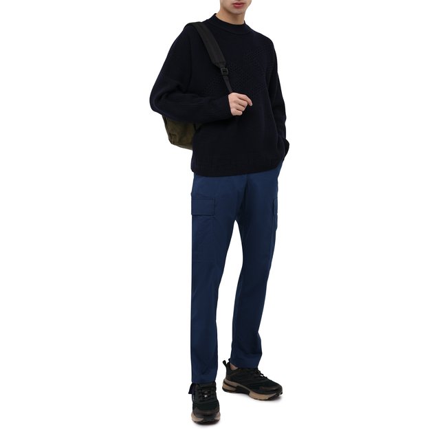 фото Хлопковые брюки-карго burberry