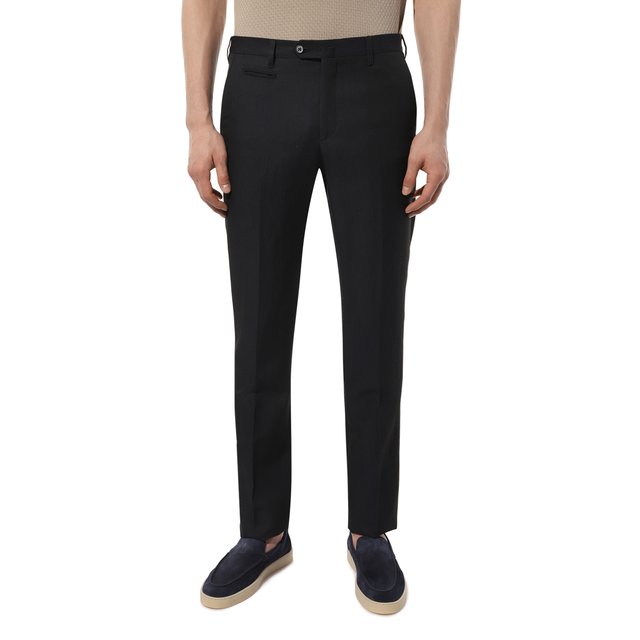 фото Брюки из шерсти и льна corneliani