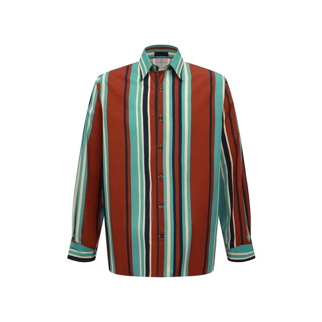 фото Хлопковая рубашка prada