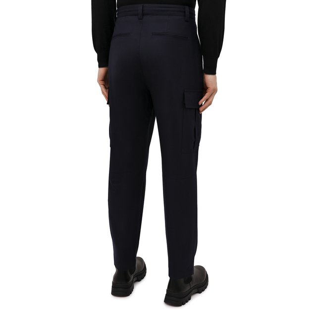 фото Шерстяные брюки-карго brunello cucinelli