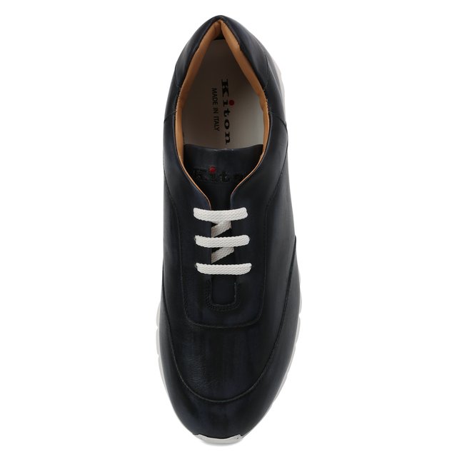 фото Кожаные кроссовки kiton