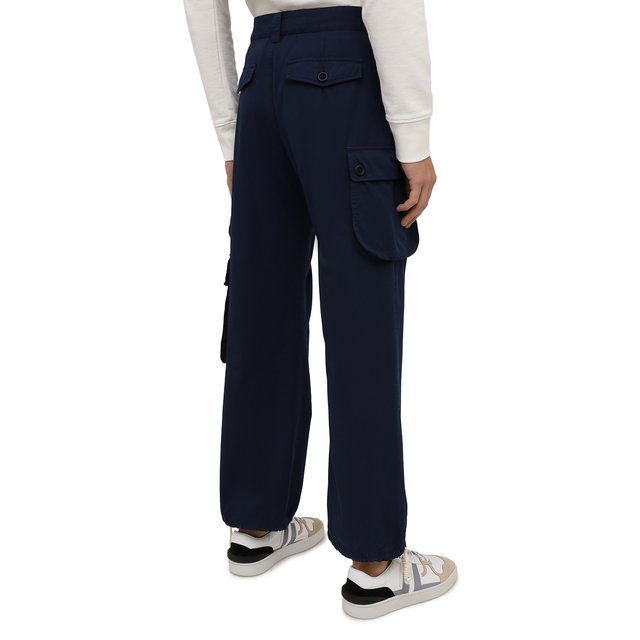 фото Хлопковые брюки-карго palm angels