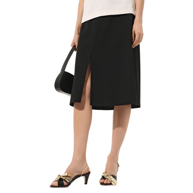 фото Кожаные босоножки gucci