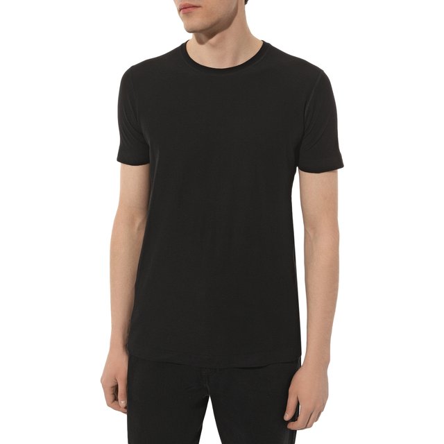 фото Хлопковая футболка hannes roether