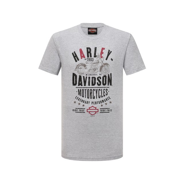 фото Хлопковая футболка harley-davidson