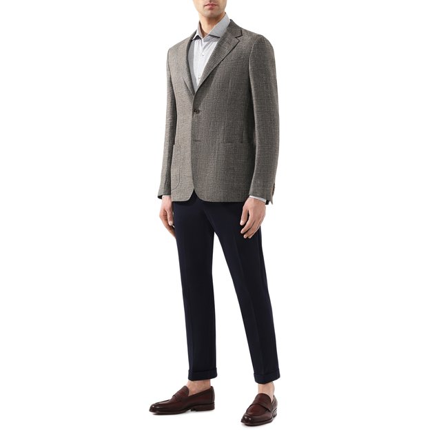 фото Хлопковая рубашка loro piana