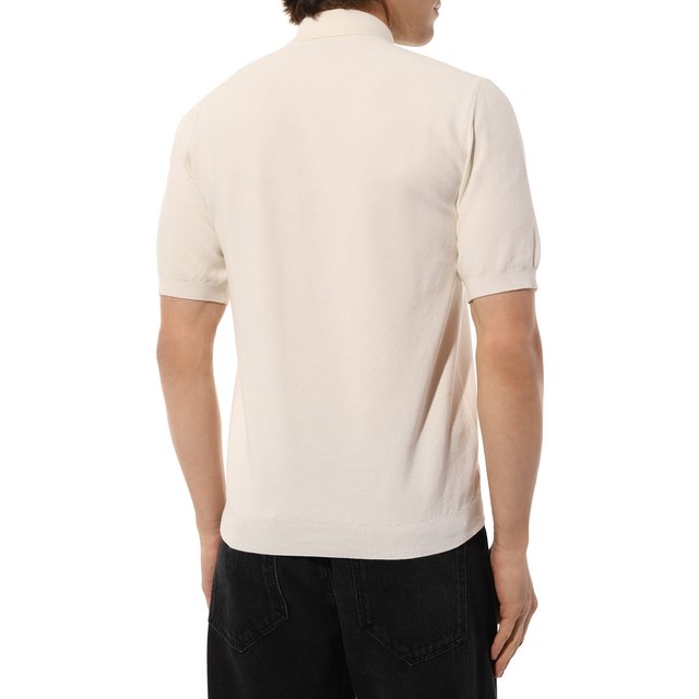 фото Хлопковое поло corneliani