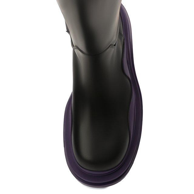 фото Кожаные сапоги bv tire bottega veneta