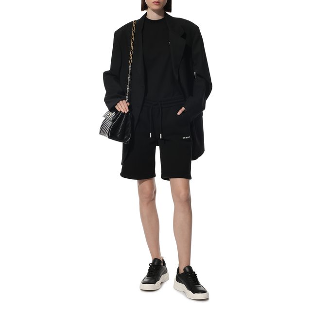 фото Хлопковые шорты off-white