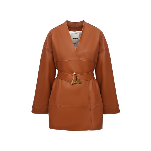 фото Кожаная куртка aeron