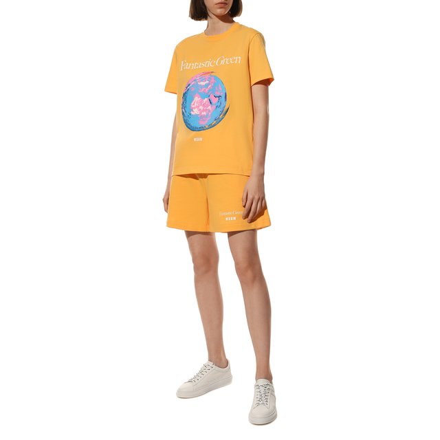 фото Хлопковая футболка msgm