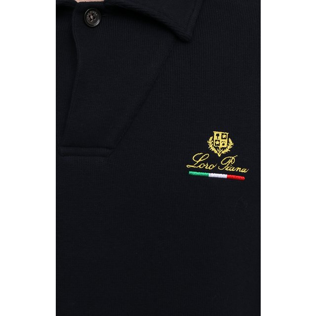 фото Хлопковое поло loro piana