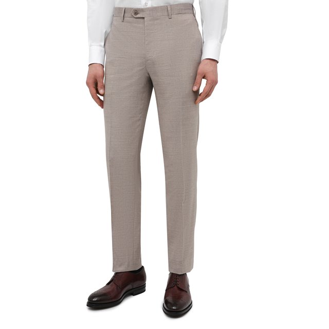 фото Брюки из шерсти и льна brioni