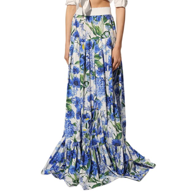 фото Хлопковая юбка dolce & gabbana