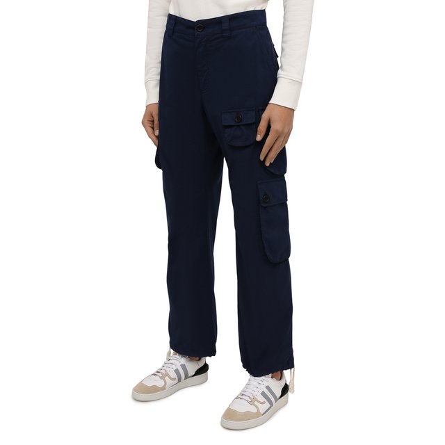 фото Хлопковые брюки-карго palm angels