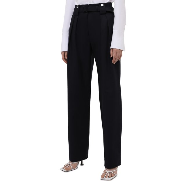 фото Хлопковые брюки jil sander