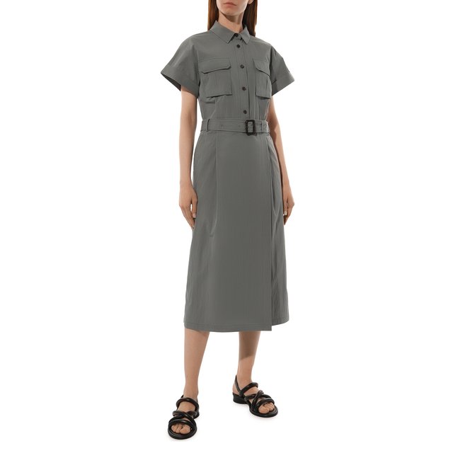 фото Хлопковое платье juun.j