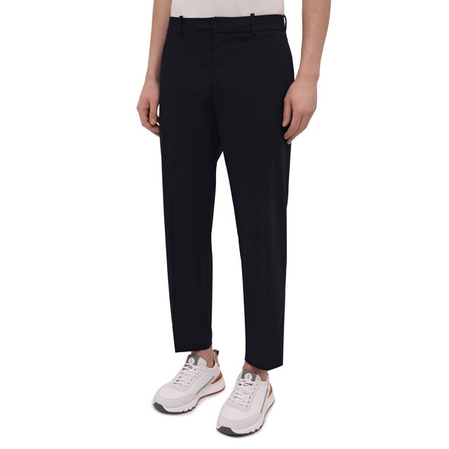 фото Хлопковые брюки moncler