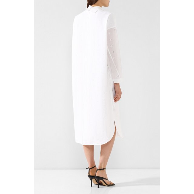 фото Хлопковое платье loewe