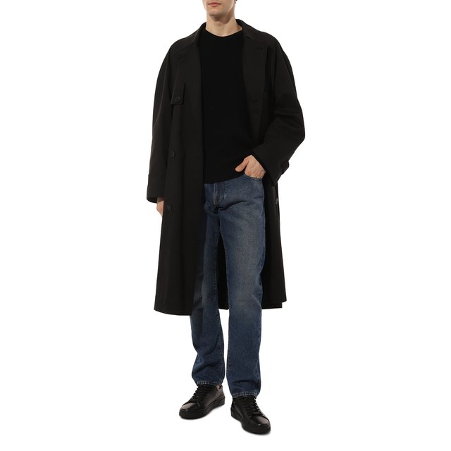 фото Кожаные кеды boss