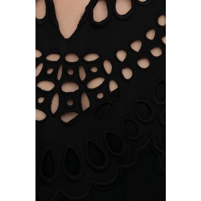 Платье из вискозы Valentino  WB3VAVT86GQ Фото 5
