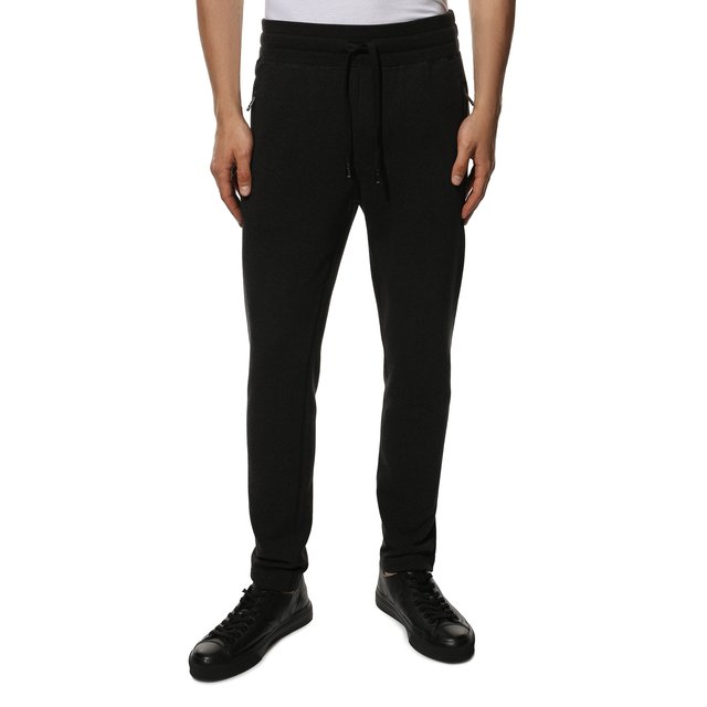 Хлопковые брюки Dolce & Gabbana  GYWEAT/FU7DU Фото 3