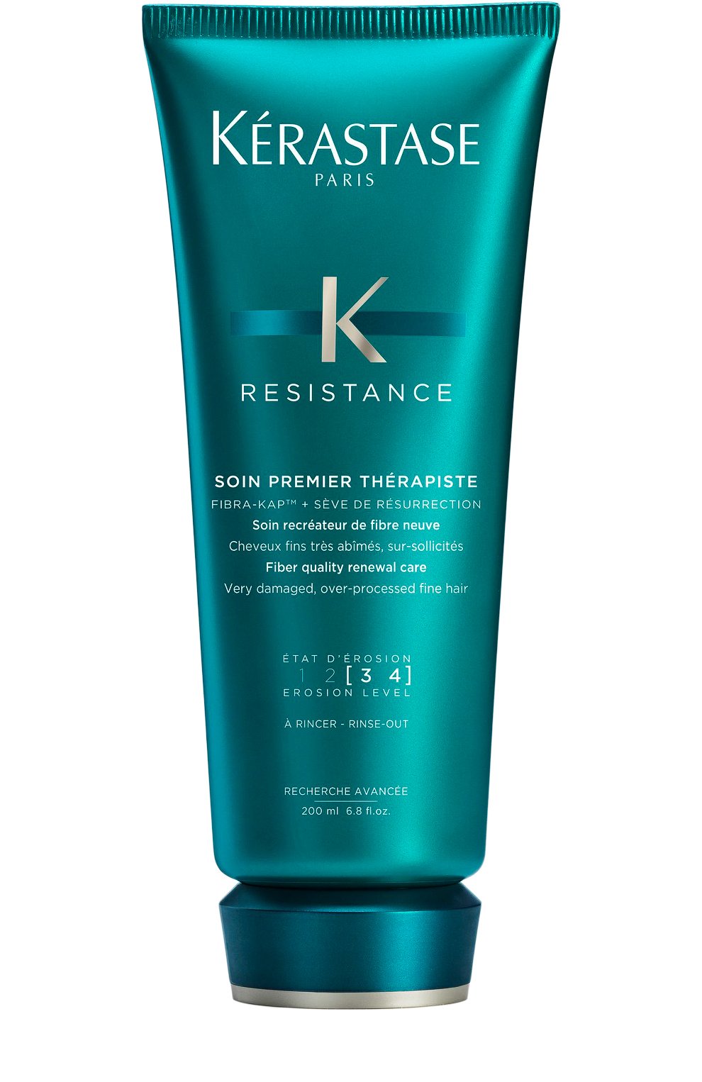 Смываемый уход для сильно поврежденных волос Therapiste Resistance (200ml)  KERASTASE для женщин — купить за 0 руб. в интернет-магазине ЦУМ, арт.  3474636397976