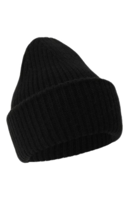 Женская шапка из шерсти и кашемира YVES SALOMON черного цвета, арт. 23WAA502XXMACL | Фото 1 (Материал: Шерсть, Текстиль, Кашемир)