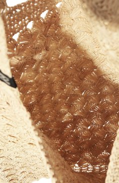Женская сумка ava NANNACAY кремвого цвета, арт. 1542_000 | Фото 5 (Материал сплава: Проставлено; Материал: Растительное волокно; Драгоценные камни: Проставлено; Размер: large)