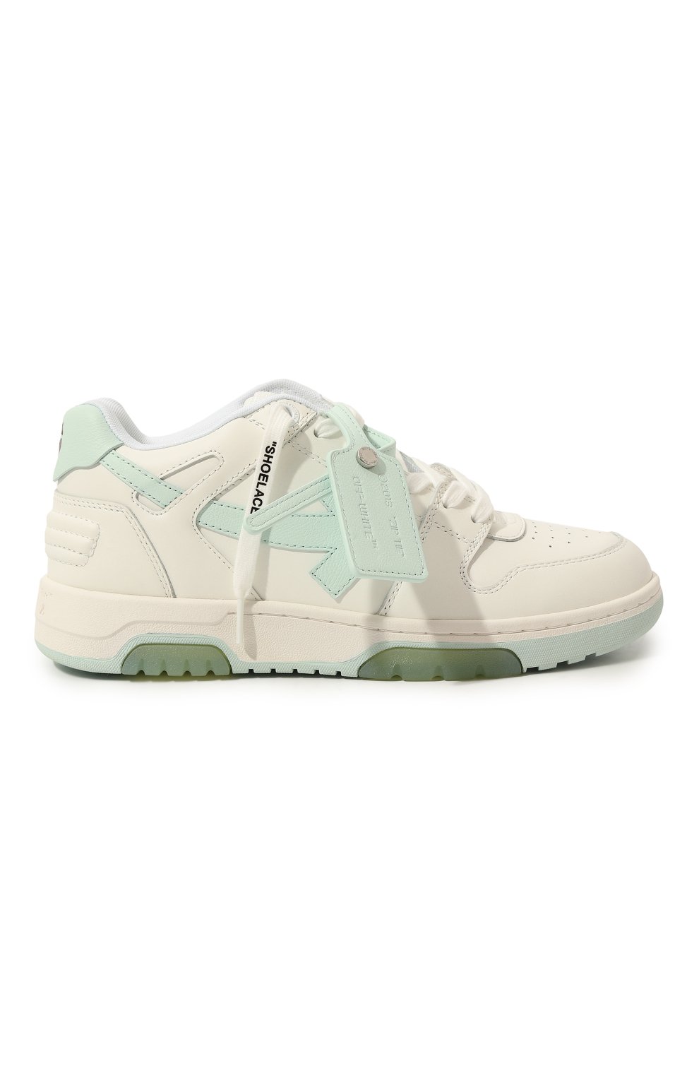 Кожаные кеды Out of Office Off-White  OWIA259C99LEA0030151 Фото 7