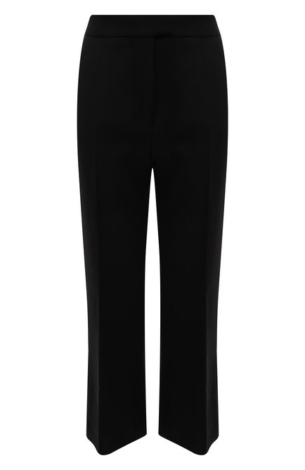 Женские шерстяные брюки TOTÊME черного цвета по цене 37450 руб., арт. 221-222-704 | Фото 1