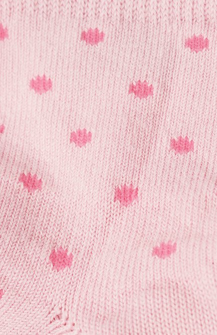 Детские хлопковые носки FALKE розового цвета, арт. 10582. | Фото 2