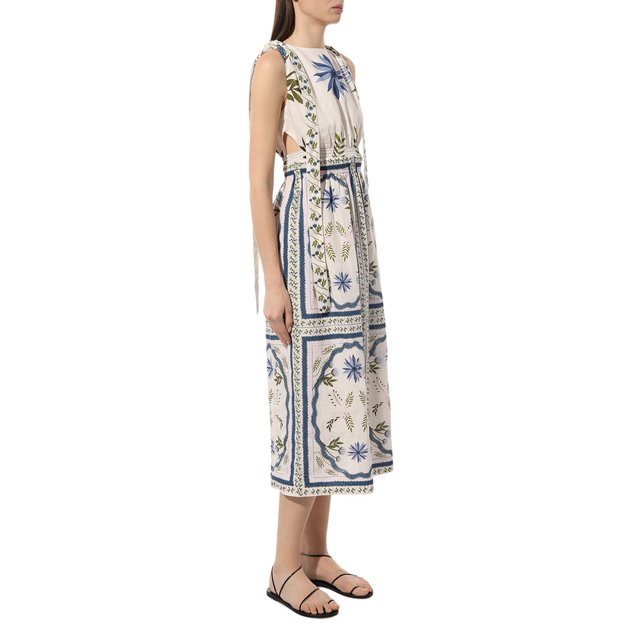 фото Льняное платье lug von siga