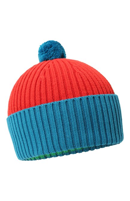 Детского хлопковая шапка STELLA MCCARTNEY разноцветного цвета, арт. 8R0O37 | Фото 1 (Материал: Текстиль, Хлопок)