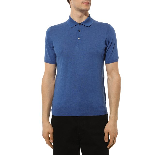 фото Хлопковое поло fioroni