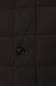 Мужская пуховик HETREGO коричневого цвета, арт. 8K436M/PARKER | Фото 5 (Мужское Кросс-КТ: пуховик-короткий; Рукава: Длинные; Материал внешний: Синтетический материал; Материал сплава: Проставлено; Материал подклада: Синтетический материал; Драгоценные камни: Проставлено; Длина (верхняя одежда): Короткие; Материал утеплителя: Пух и перо; Стили: Кэжуэл)