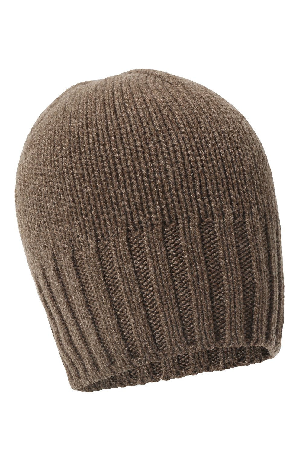 Мужская кашемировая шапка INVERNI коричневого цвета, арт. 4226 CM | Фото 1 (Материал: Текстиль, Кашемир, Шерсть; Кросс-КТ: Трикотаж)