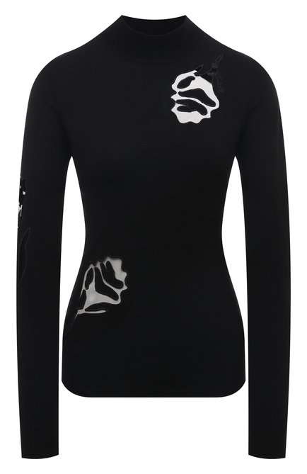 Женский пуловер BLUGIRL черного цвета по цене 29900 руб., арт. RF3224/MS99E | Фото 1