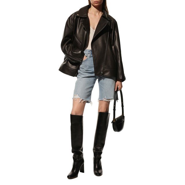 фото Кожаная куртка maslov