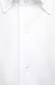 Мужская хлопковая сорочка SONRISA белого цвета, арт. IFJ7167/J133/47-51 | Фото 5 (Манжеты: На пуговицах; Воротник: Кент; Рукава: Длинные; Рубашки М: Regular Fit; Длина (для топов): Стандартные; Материал внешний: Хлопок; Стили: Классический; Случай: Формальный; Принт: Однотонные; Мужское Кросс-КТ: Сорочка-одежда)