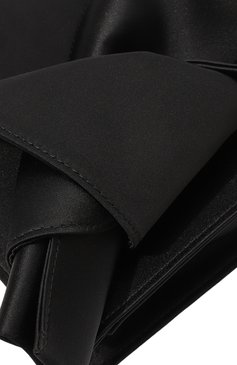 Женская сумка bow N21 черного цвета, арт. 23IBP0962RS01 | Фото 3 (Сумки-технические: Сумки top-handle; Материал сплава: Проставлено; Материал: Текстиль; Драгоценные камни: Проставлено; Размер: small)