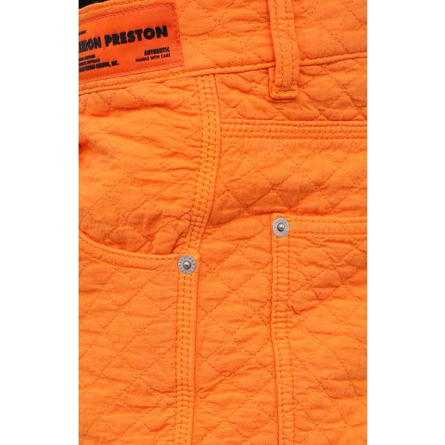 фото Хлопковые брюки heron preston