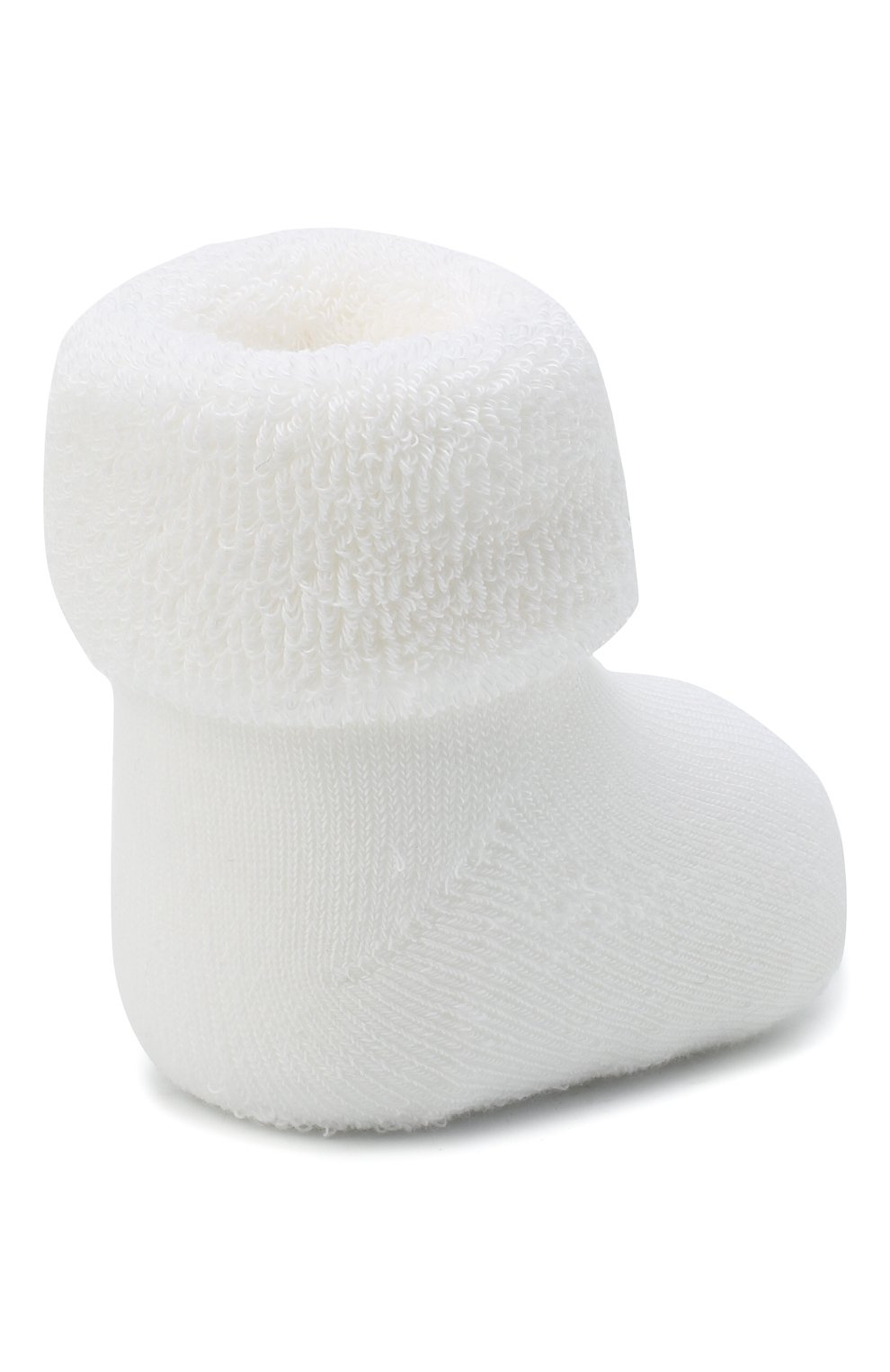 Детские хлопковые носки FALKE белого цвета, арт. 10612. | Фото 3 (Материал: Текстиль, Хлопок)