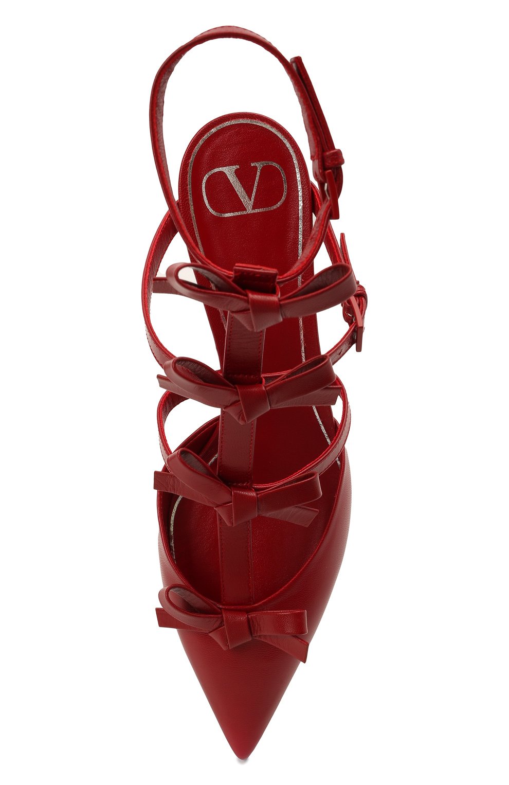Кожаные туфли French Bows Valentino WW2S0CI3/CCC Фото 6