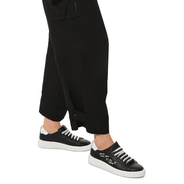 фото Кожаные кеды msgm