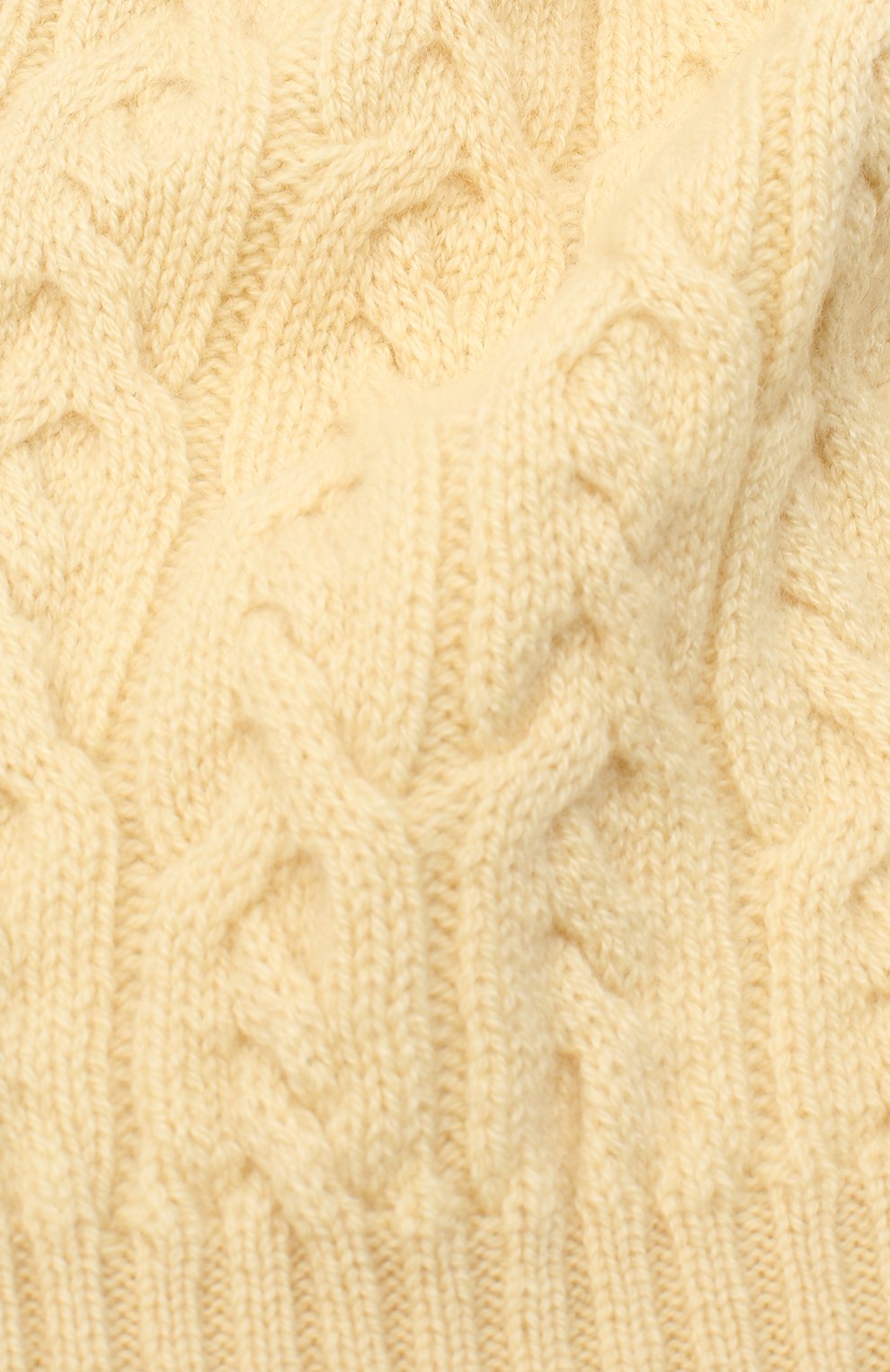 Детский кашемировый шарф LORO PIANA бежевого цвета, арт. FAI7331 | Фото 2 (Материал: Текстиль, Кашемир, Шерсть; Региональные ограничения белый список (Axapta Mercury): RU; Материал сплава: Проставлено; Нос: Не проставлено)