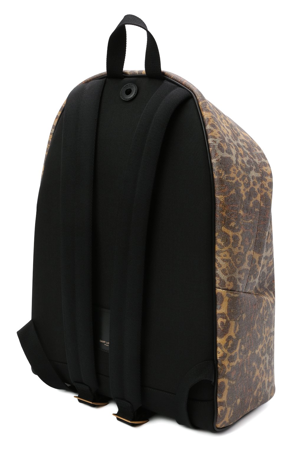 Женский рюкзак city medium SAINT LAURENT леопардового цвета, арт. 534967/24A2W | Фото 3 (Размер: medium; Материал: Текстиль; Стили: Кэжуэл)