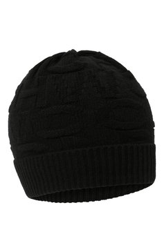 Детского шерстяная шапка WOOLRICH черного цвета, арт. CFWKAC0139MR/UF0659 | Фото 1 (Материал: Текстиль, Шерсть)
